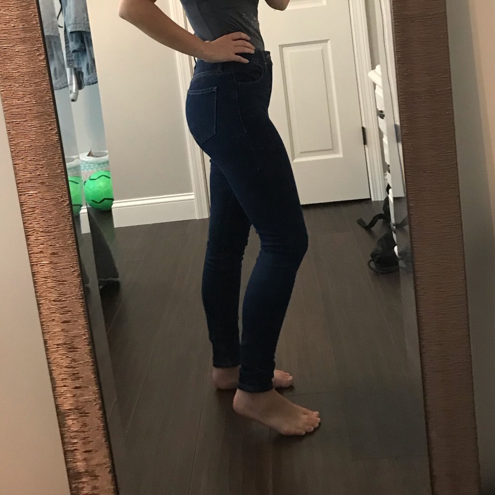 Old Navy High-waisted Rockstar skinny jeans